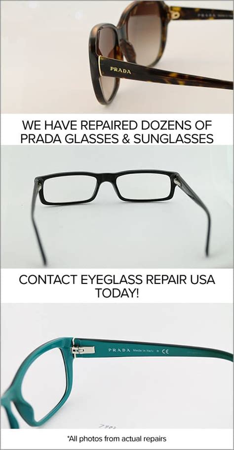 prada sunglass repair